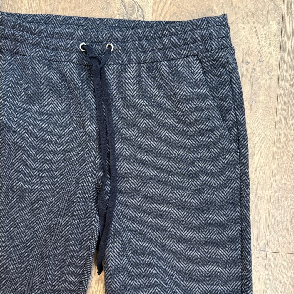 Navy Loft Pattern Pants - Picture 2 of 6